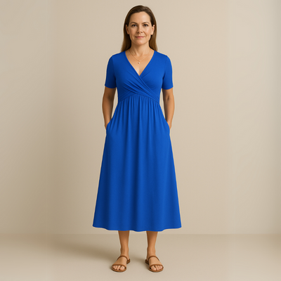 Annelies™ | Flowy A-Line Maxi Dress