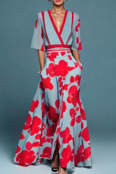 Isabella™ | Timeless Elegance Floral Dress