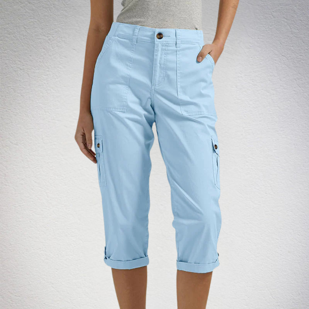 Capri™ | Cargo Trousers with Elastic Waistband