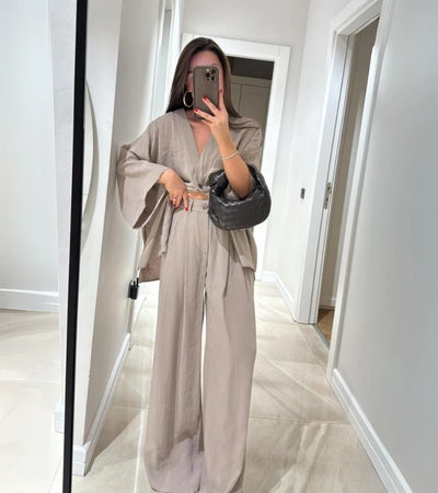 Teresa™ | Casual Linen Loose-Fitting Set