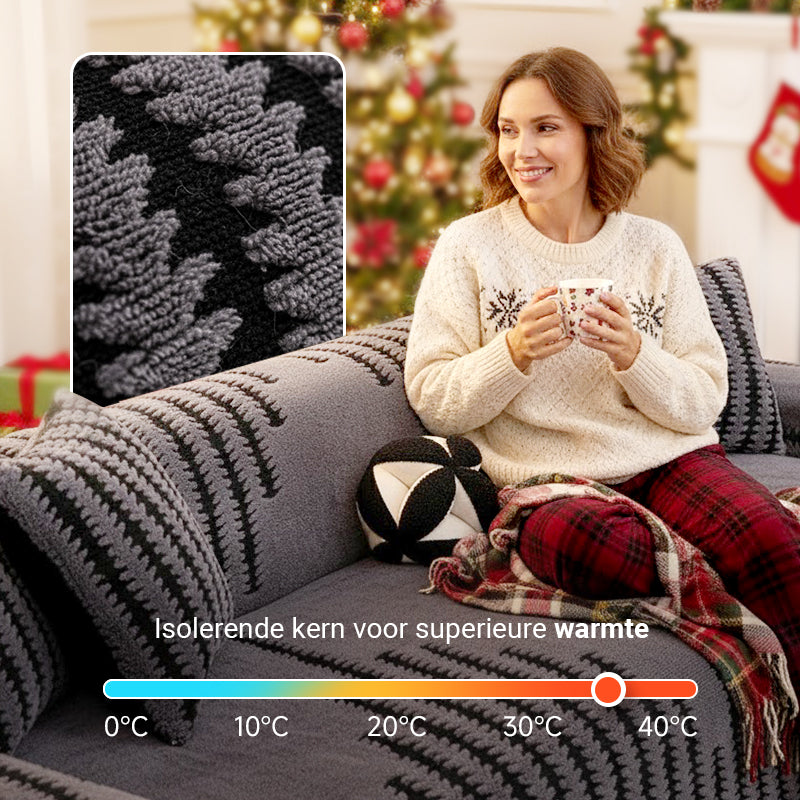 Thick, Non-Slip Sofa Blanket for Cozy Autumn and Winter Days