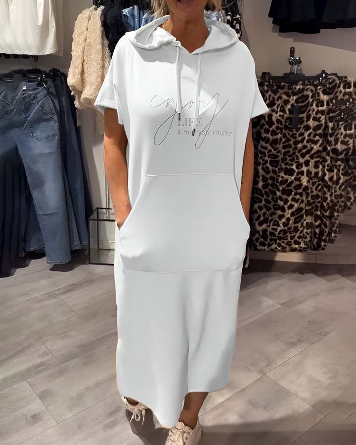 Saskia™ | Casual Hoodie Dress