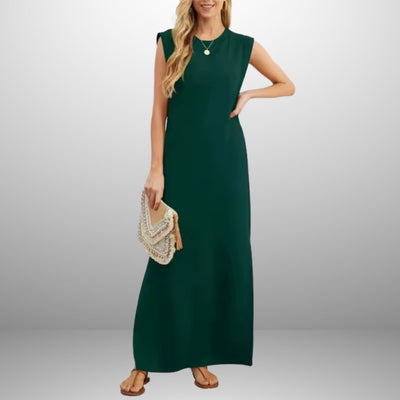 Anna™ | Flowy Long Anti-Crease Dress