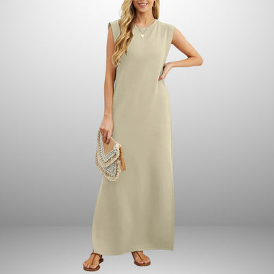 Anna™ | Flowy Long Anti-Crease Dress