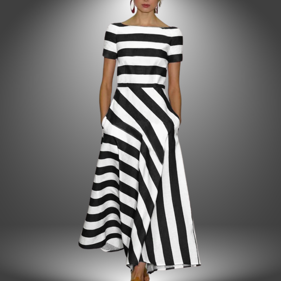 Amanda™ | Casual Summer Striped Dress
