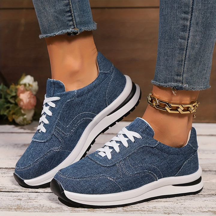 Emma™ | Orthopaedic Denim Sneakers