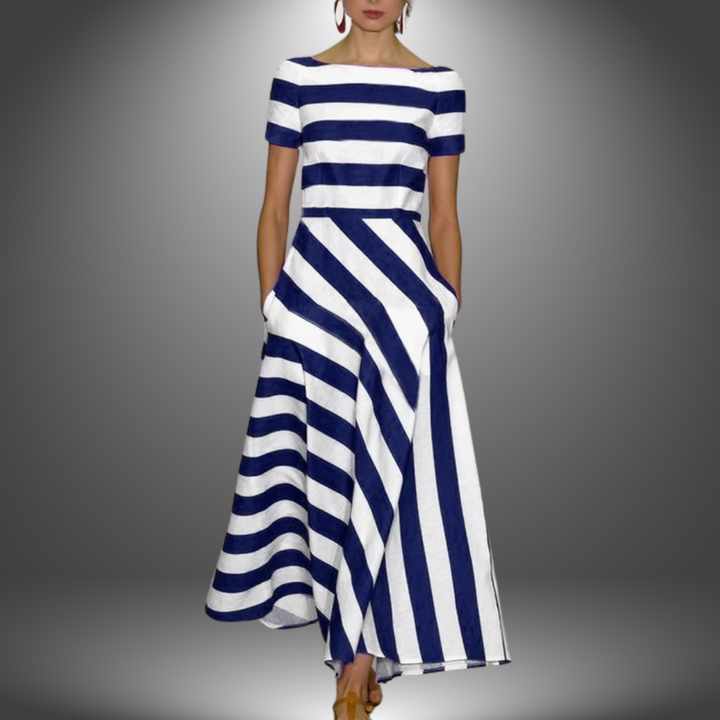 Amanda™ | Casual Summer Striped Dress