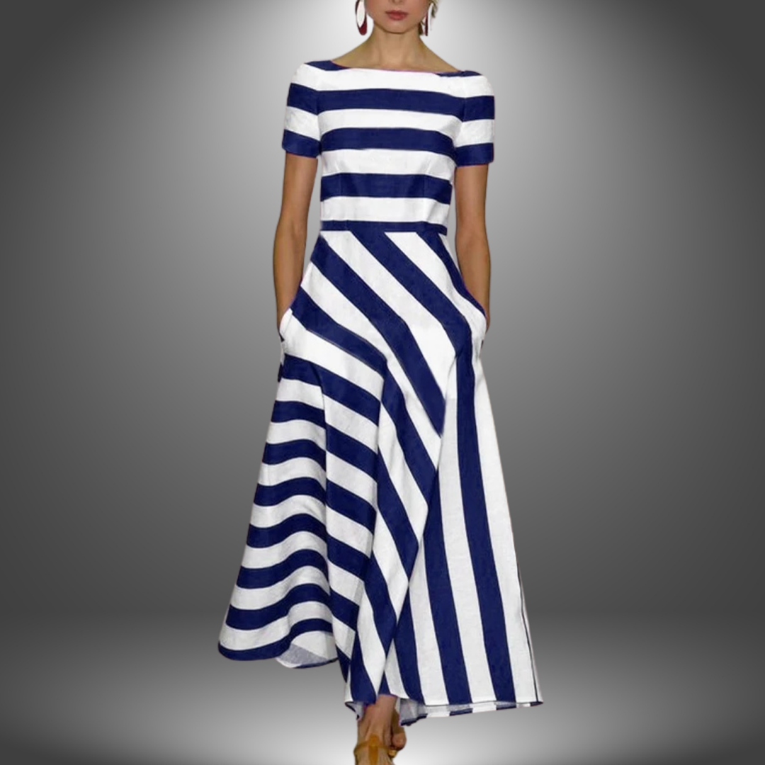 Amanda™ | Casual Summer Striped Dress