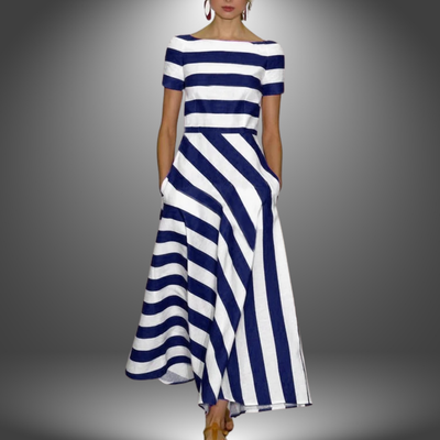 Amanda™ | Casual Summer Striped Dress