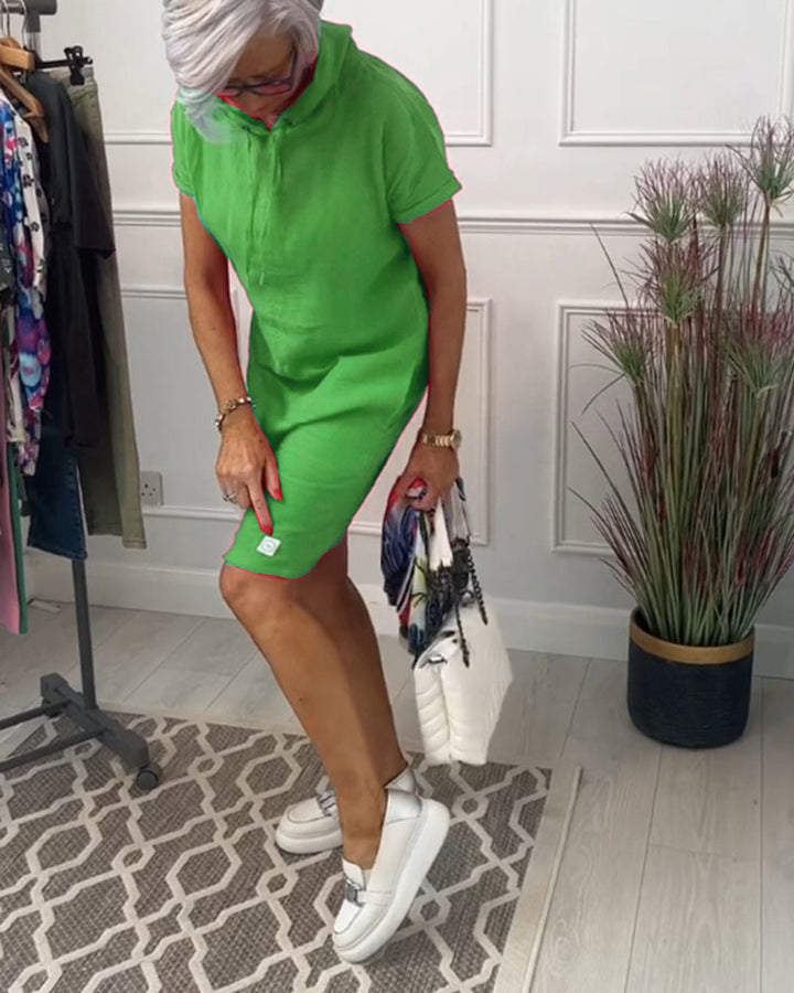 Tess™ | Casual Hoodie Summer Dress