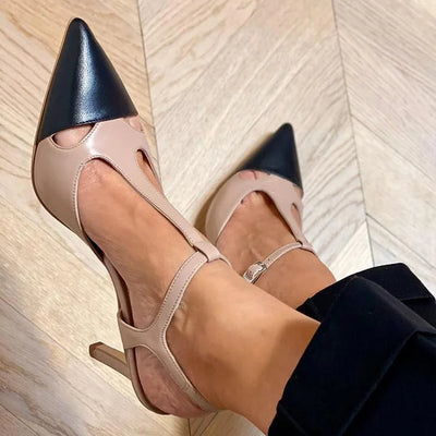 Evrardine | Two-Tone Pointed Heels