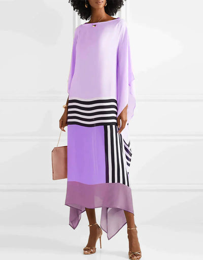 Iria™ | Elegant Dress with Geometric Print