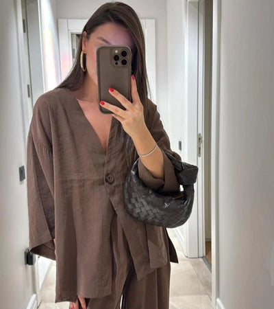 Teresa™ | Casual Linen Loose-Fitting Set