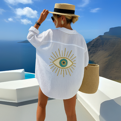 Annemiek™ | Ibiza Style Casual Cotton Blouse