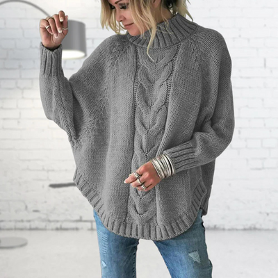 Elysian | Knit Sweater with Cable Pattern