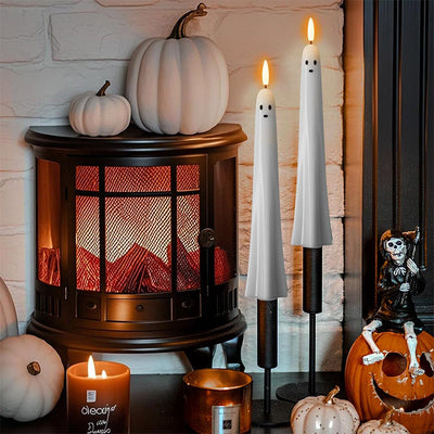 Ghosty™ | Remote-Controlled Ghost Candle with 3D Flaming Wick