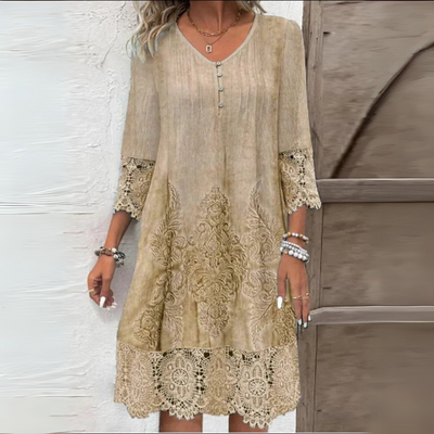 Helle™ | Lace Dress for a Natural Elegance