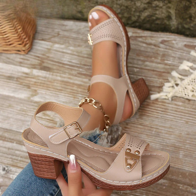 Raya™ | Orthopaedic Sandals with Block Heel