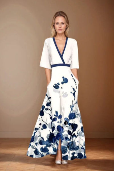 Isabella™ | Timeless Elegance Floral Dress