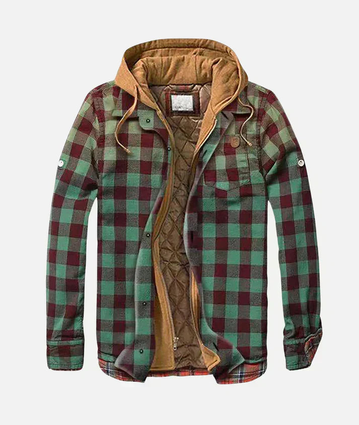 Alain™ | Plaid Patchwork Jacket