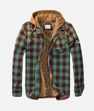 Alain™ | Plaid Patchwork Jacket