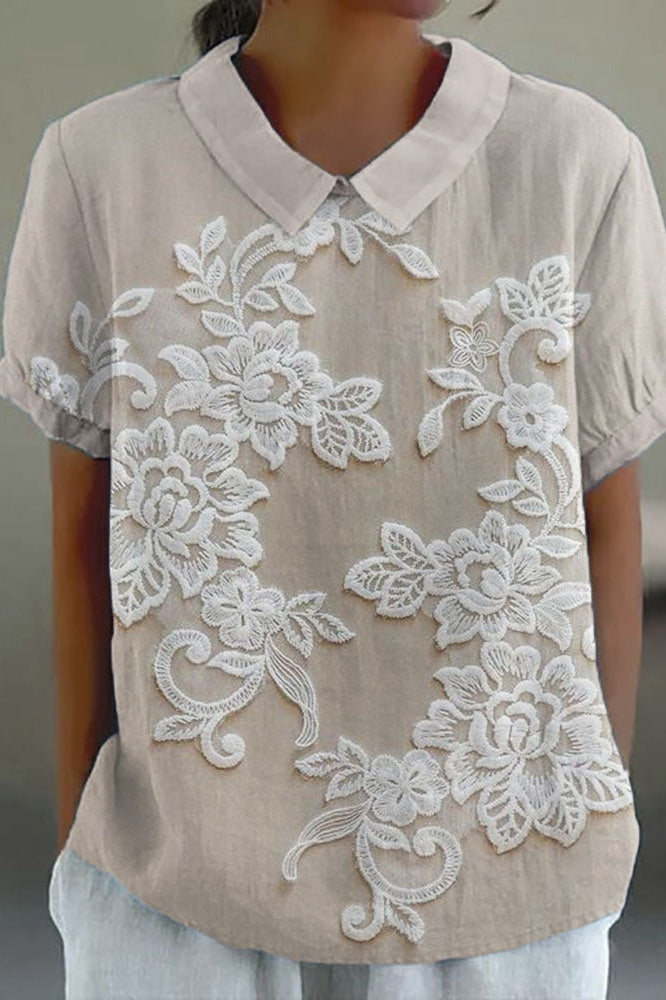 Lily Collar Blouse