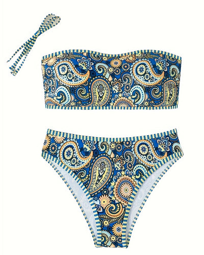 Baybay™ | Two-Piece Swimsuit in Ethnic Style Print