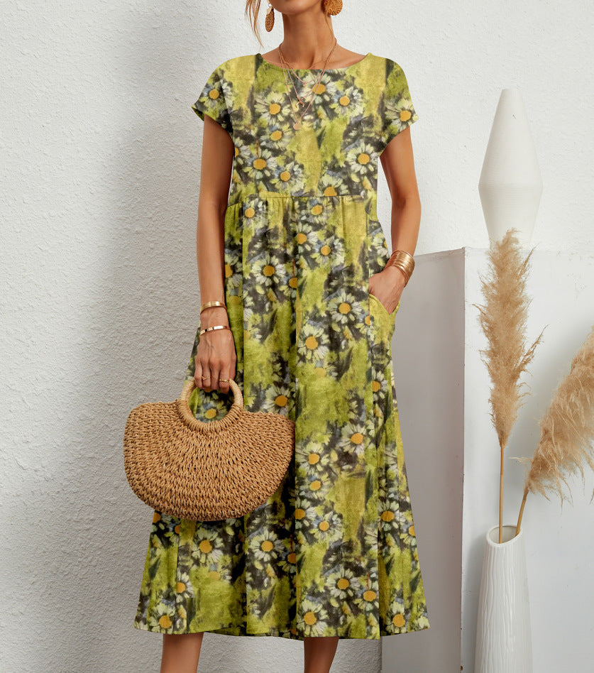Roselle™ | Chic Floral Dress