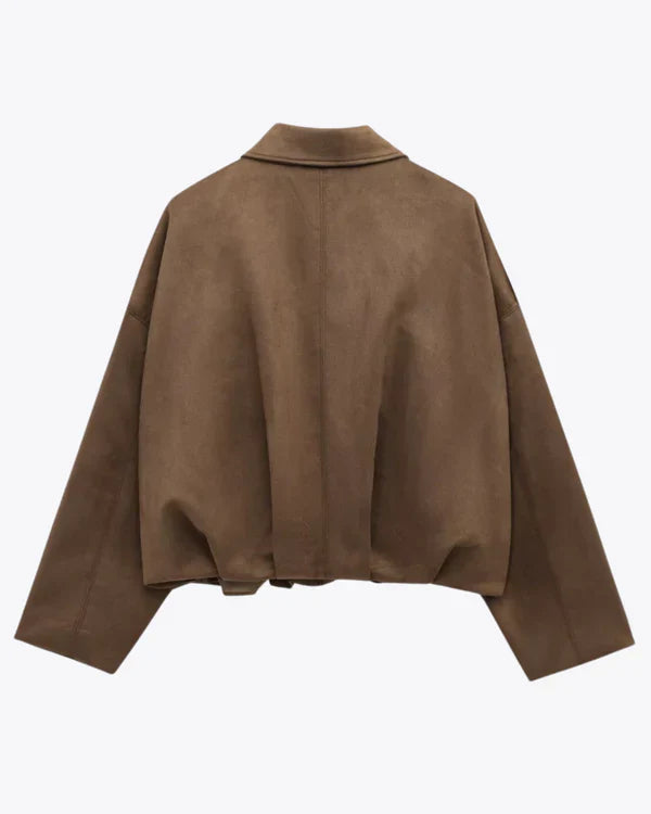 Lumière™ | Faux Suède Bomberjacket