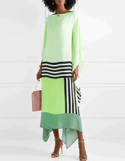 Iria™ | Elegant Dress with Geometric Print