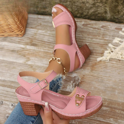 Raya™ | Orthopaedic Sandals with Block Heel