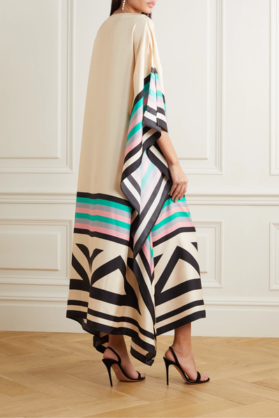 Iria™ | Elegant Dress with Geometric Print