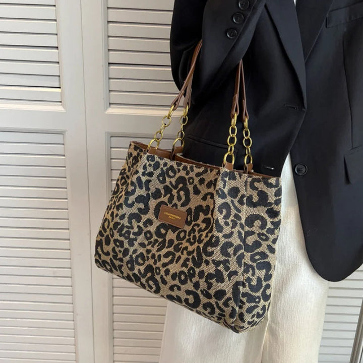 Leonora™ | Stylish Leopard Print Bag