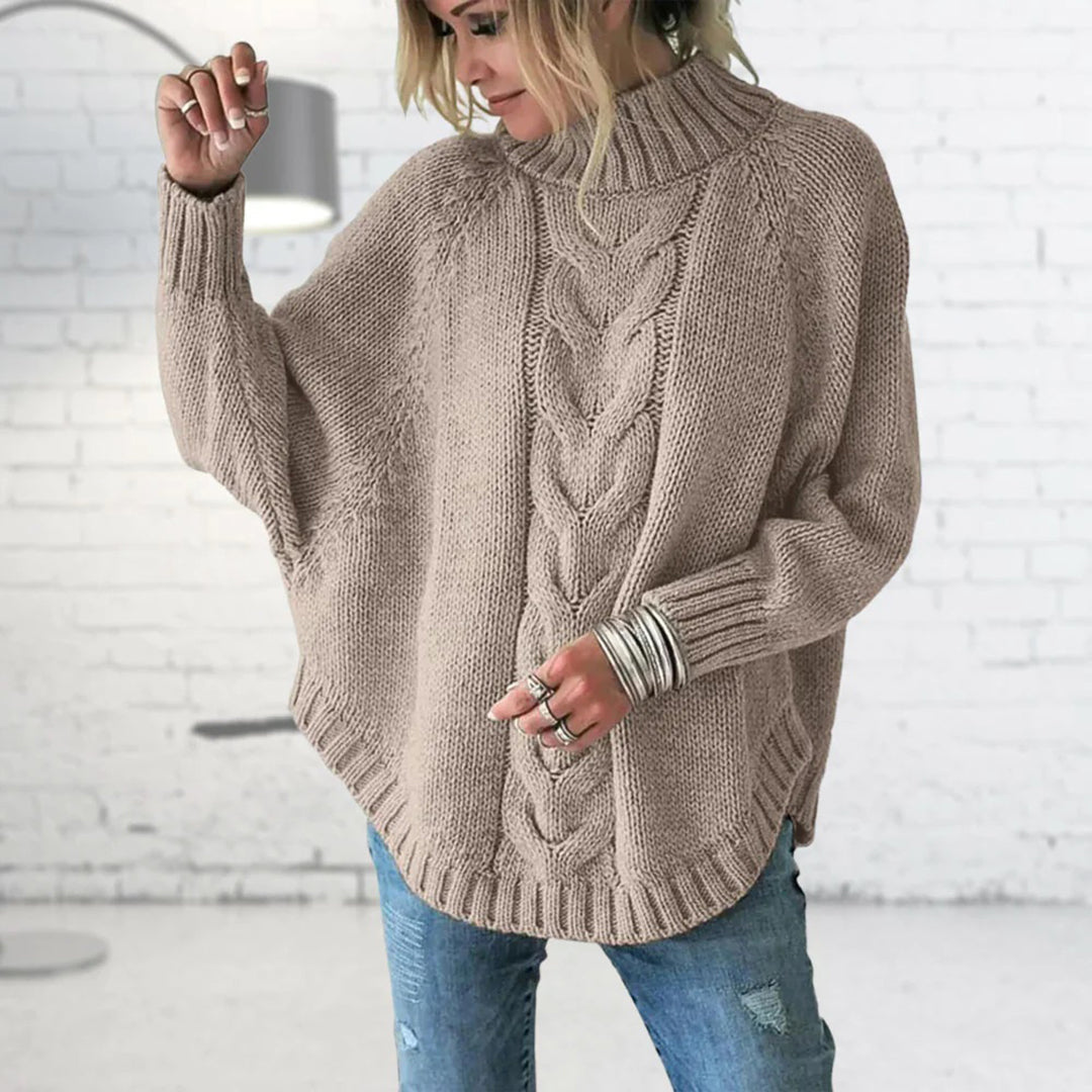 Elysian | Knit Sweater with Cable Pattern