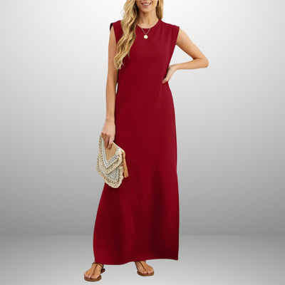 Anna™ | Flowy Long Anti-Crease Dress