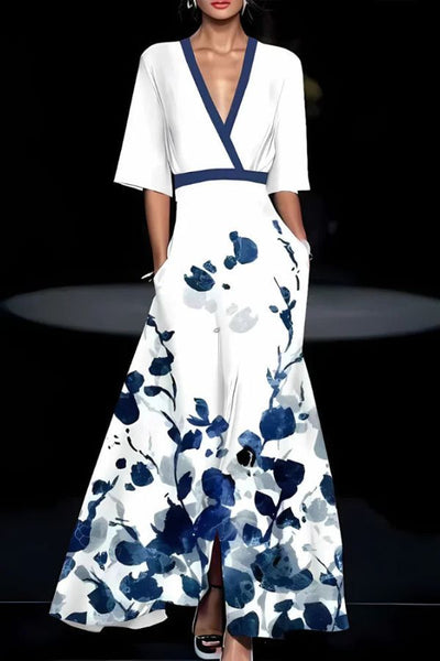 Isabella™ | Timeless Elegance Floral Dress