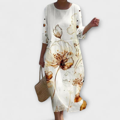 Miranda™ | Stylish Floral Maxi Dress