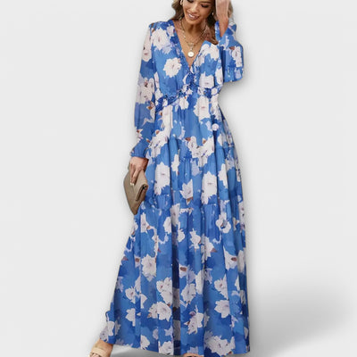 Helen™ | Elegant Floral Dress
