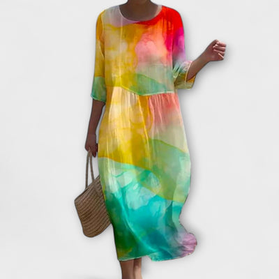 Miranda™ | Stylish Floral Maxi Dress