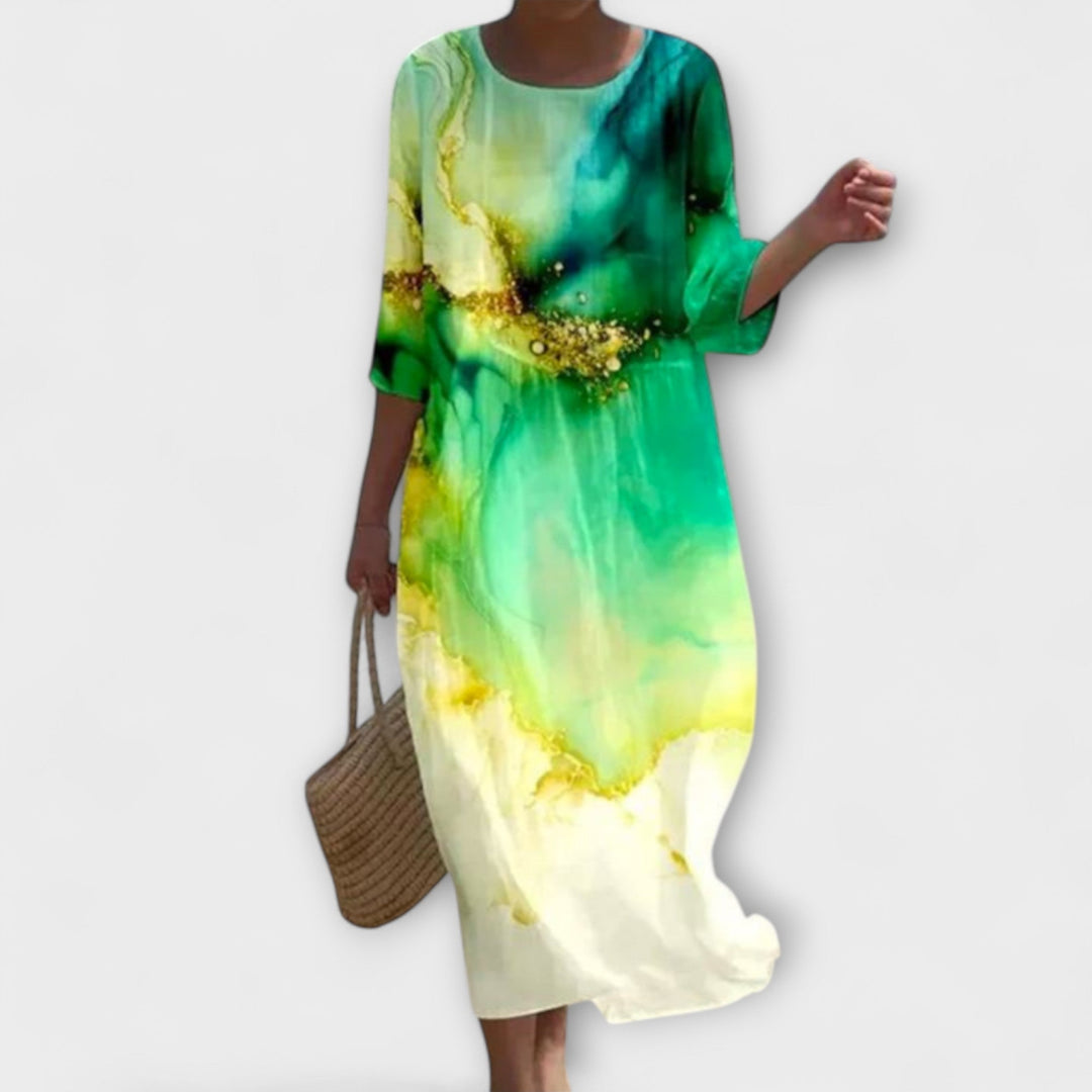 Miranda™ | Stylish Floral Maxi Dress
