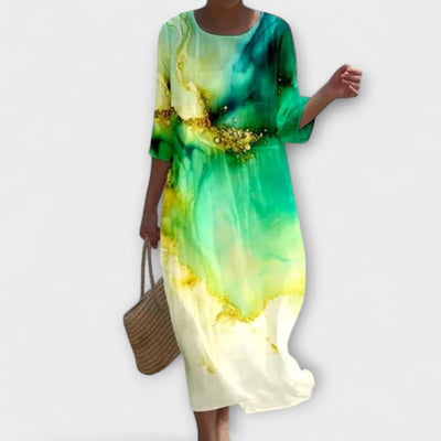 Miranda™ | Stylish Floral Maxi Dress