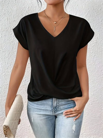 Novera™ | Casual T-Shirt with Sweetheart Neckline
