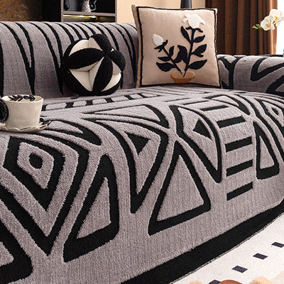 Thick, Non-Slip Sofa Blanket for Cozy Autumn and Winter Days