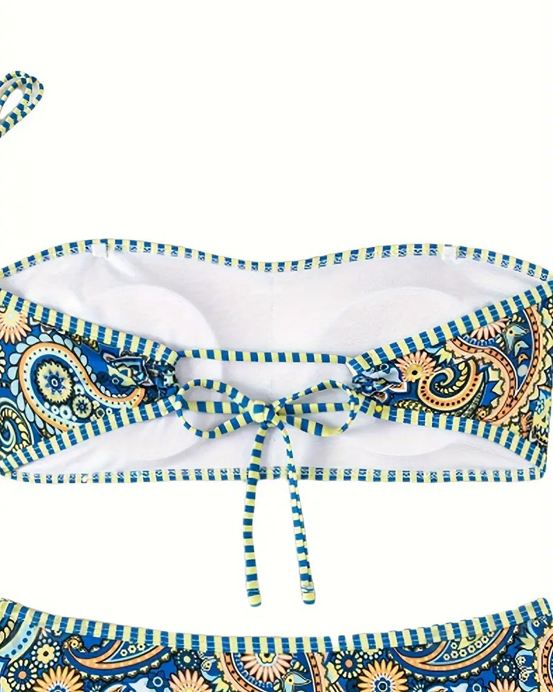 Baybay™ | Two-Piece Swimsuit in Ethnic Style Print