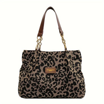 Leonora™ | Stylish Leopard Print Bag