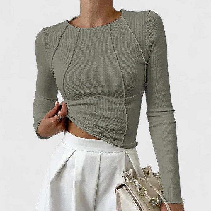 Rozminda™ | Comfortable Top with Long Sleeves