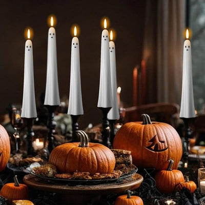Ghosty™ | Remote-Controlled Ghost Candle with 3D Flaming Wick