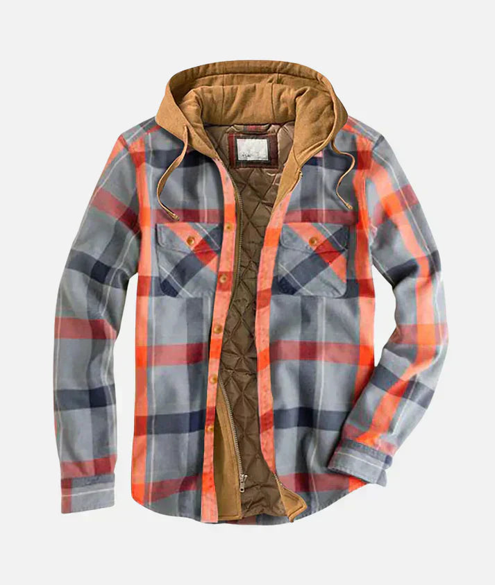 Alain™ | Plaid Patchwork Jacket