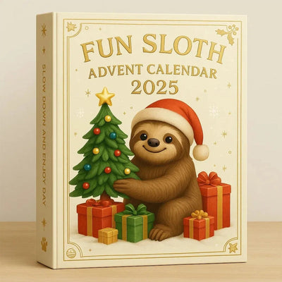 🦥🎄 Funny Sloth Advent Calendar 2025