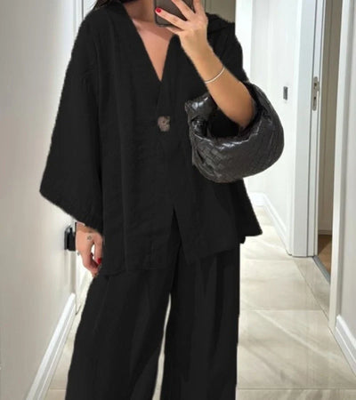 Teresa™ | Casual Linen Loose-Fitting Set